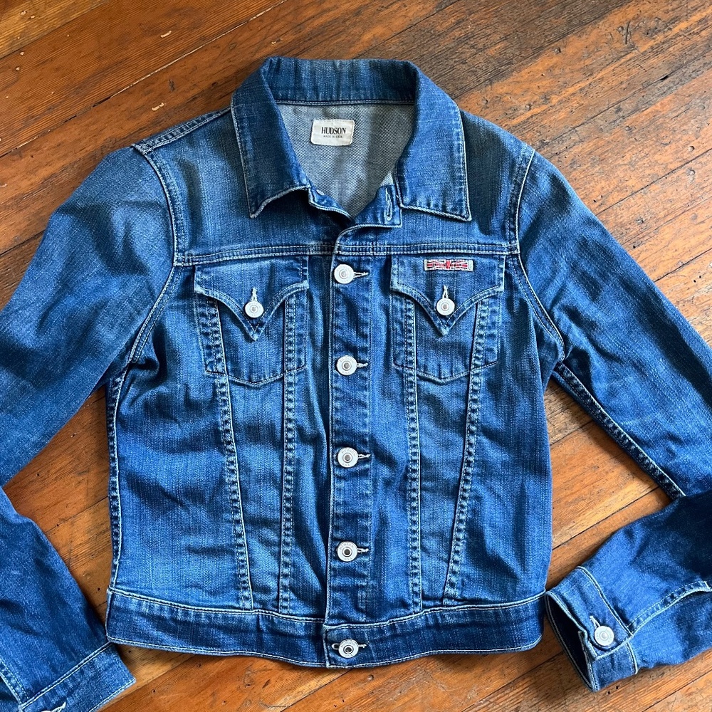 Hudson Signature Jean Jacket Sz S